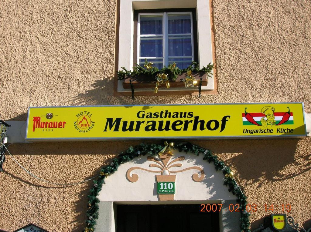 Отель Gasthof Murauerhof Санкт-Петер-ам-Каммерсберг Экстерьер фото